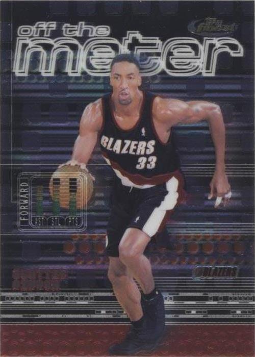 2000-01 Topps Finest - Scottie Pippen/Tracy McGrady #154
