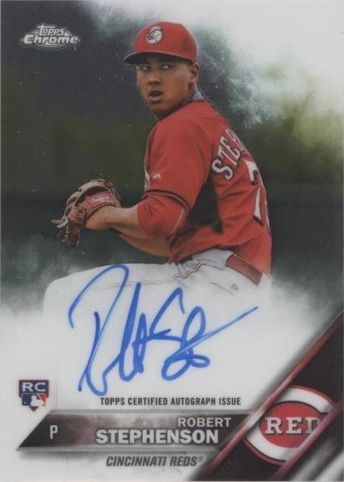 2016 Topps Chrome - Robert Stephenson #RA-ROS