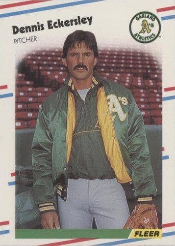 1988 Fleer - Dennis Eckersley #279