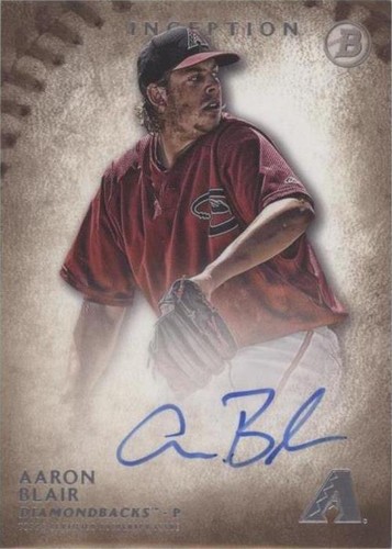 2015 Bowman Inception - Aaron Blair #PA-AB