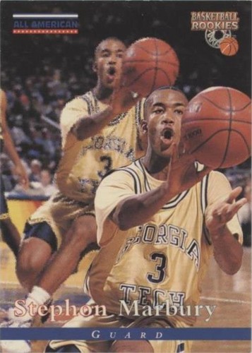 1996 Score Board Basketball Rookies - Stephon Marbury #83