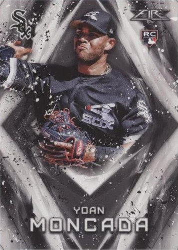 2017 Topps Fire - Yoan Moncada #100