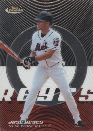 2005 Topps Finest - Jose Reyes #57