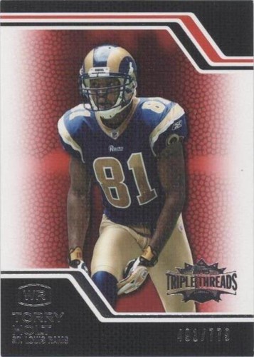 2008 Topps Triple Threads Torry Holt #64