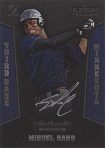 2013 Onyx Platinum Prospects - Miguel Sanó #PPAU32