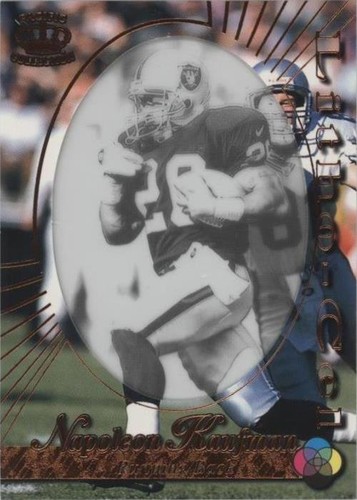1996 Pacific Litho-Cel Napoleon Kaufman #CEL-75