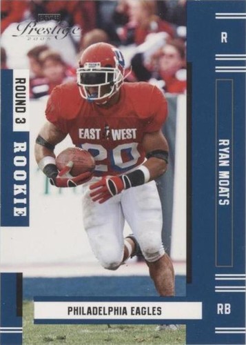 2005 Playoff Prestige Ryan Moats #185