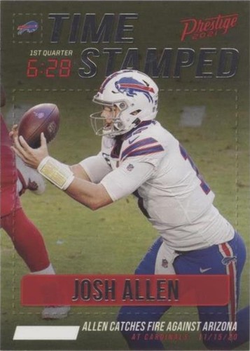 2021 Panini Prestige Josh Allen #TS-JA