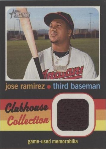 2020 Topps Heritage High Number - Jose Ramirez #CCR-JR