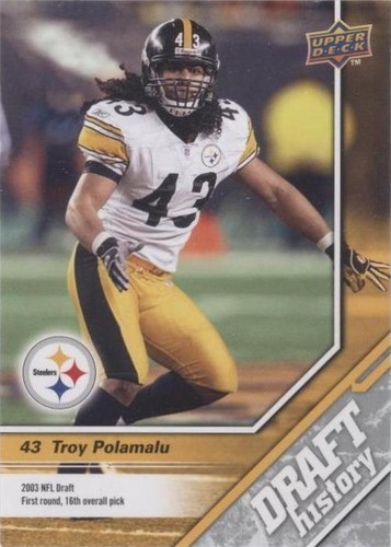 2009 Upper Deck Draft Edition Troy Polamalu #164