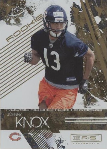 2009 Donruss Rookies & Stars Longevity Johnny Knox #164