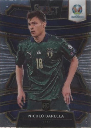2020 Panini Select UEFA Euro Preview Nicolo Barella #3