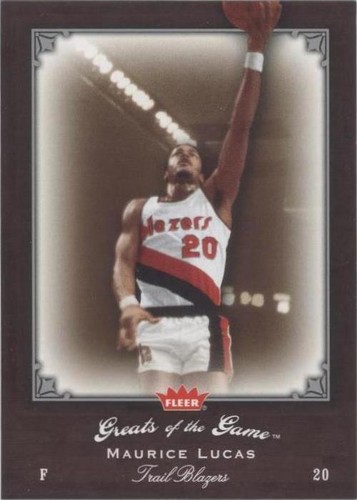 2005-06 Fleer Greats of the Game - Maurice Lucas #60