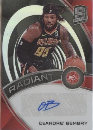 2019-20 Panini Spectra - DeAndre' Bembry #RS-DBM