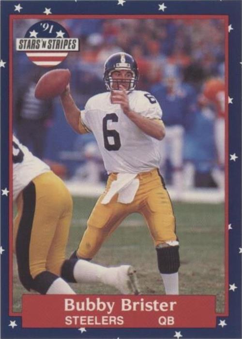 1991 Stars 'n Stripes Bubby Brister #49