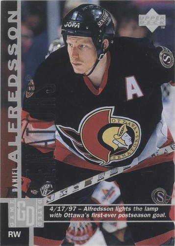 1997-98 Upper Deck - Daniel Alfredsson #112