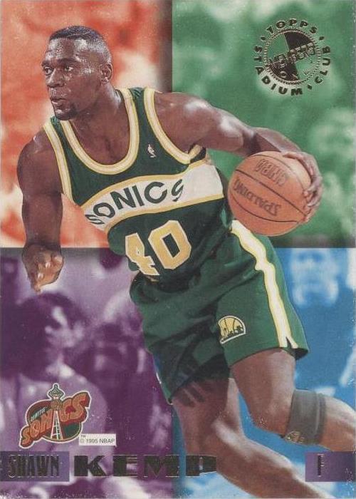Topps Stadium Club 1994-95 solo para miembros - Shawn Kemp #36