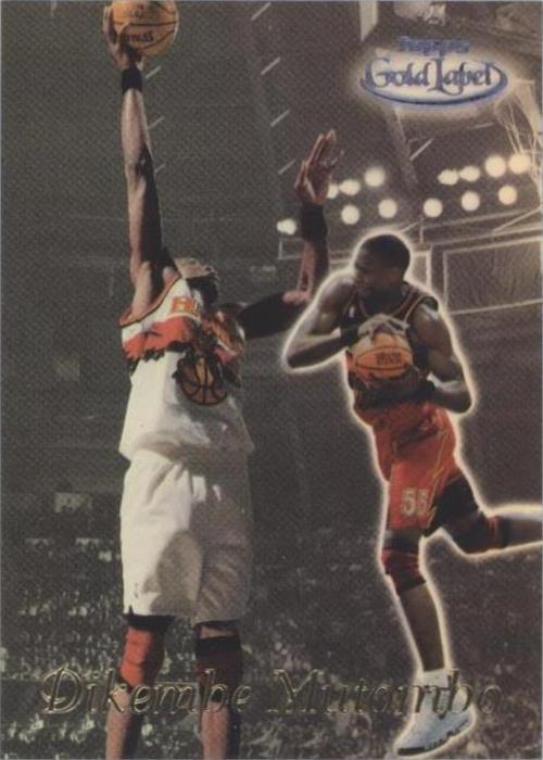 1999-00 Topps Gold Label - Dikembe Mutombo #37