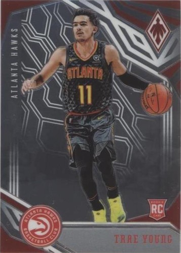 2018-19 Chronicles NBA Trae Young RC Pink SP Parallel Rookie Card