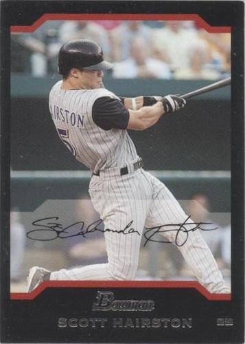 2004 Bowman Draft Picks & Prospects - Scott Hairston #BDP7