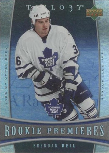 2006-07 Upper Deck Trilogy - Brendan Bell #155