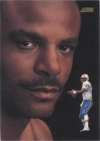 1991 Score Warren Moon #676