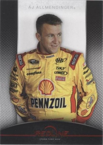 2012 Press Pass Redline - A.J. Allmendinger #1