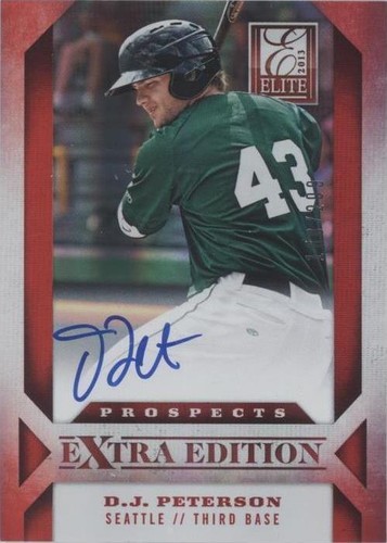2013 Panini Elite Extra Edition - D.J. Peterson #109