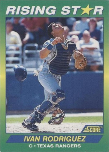 1992 Score 100 Hottest Rookies - Ivan Rodriguez #77
