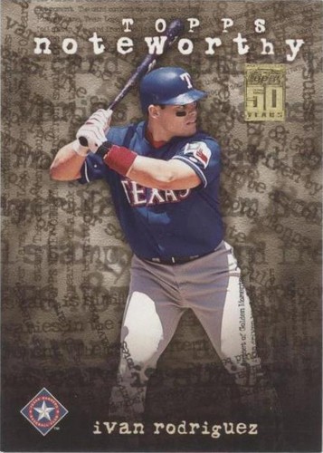 2001 Topps - Ivan Rodriguez #TN14