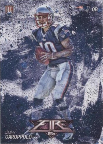 2014 Topps Fire Jimmy Garoppolo #115
