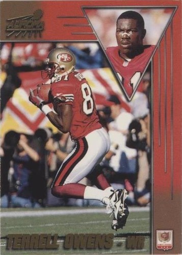 1998 Pacific Aurora Terrell Owens #166
