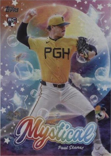 2024 Topps Update Mystical Paul Skenes RC Pittsburgh Pirates