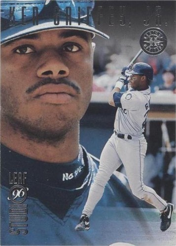 Ken Griffey Jr 1996 studio stained glass | eBay