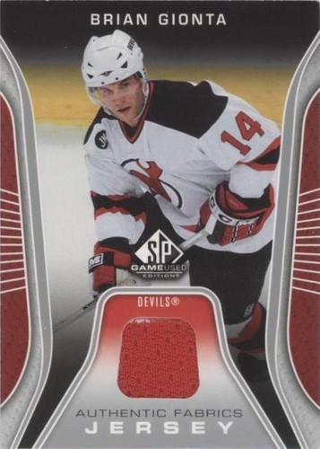 2006-07 SP Game Used Edition - Brian Gionta #AF-BG