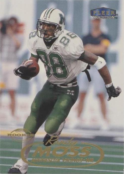 Fleer Tradition Randy Moss 1998 #237
