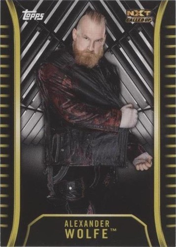2018 Topps WWE NXT - Alexander Wolfe #R-4