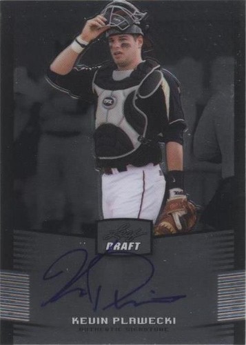 2012 Leaf Metal Draft - Kevin Plawecki #BA-KP1