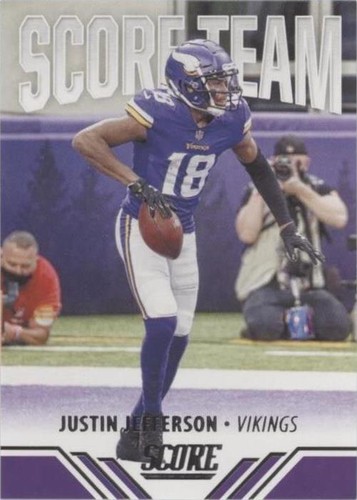 2021 Score Justin Jefferson #ST17