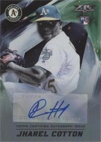 2017 Topps Fire - Jharel Cotton #FA-JC