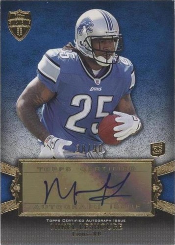 2011 Topps Supreme Mikel Leshoure #SRA-ML