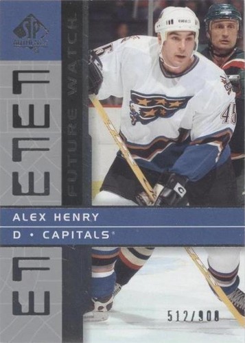 2002-03 SP Authentic - Alex Henry #144