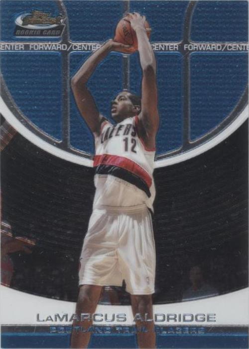 2005-06 Topps Finest - LaMarcus Aldridge #141