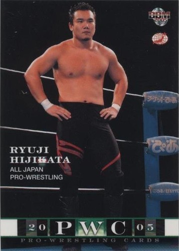 ★ryuji★ Ryuji Hijikata 2005 BBM Pro Wrestling #47 | eBay