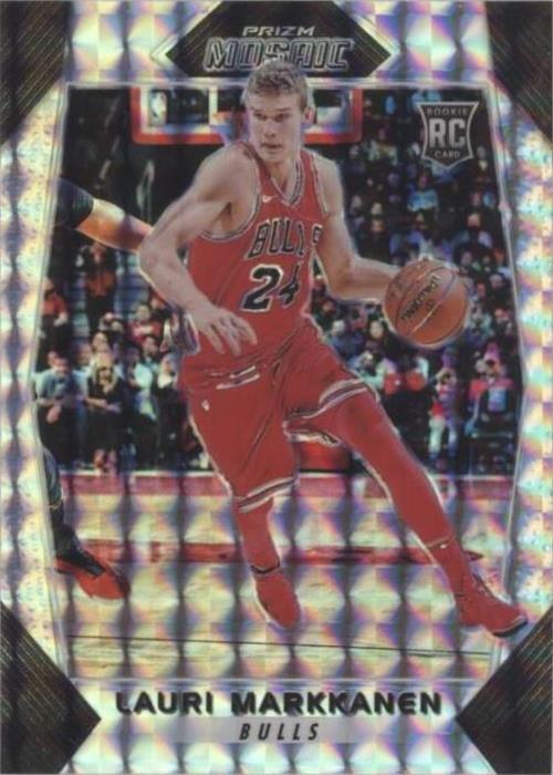 2017-18 Panini Prizm Mosaic - Lauri Markkanen #9
