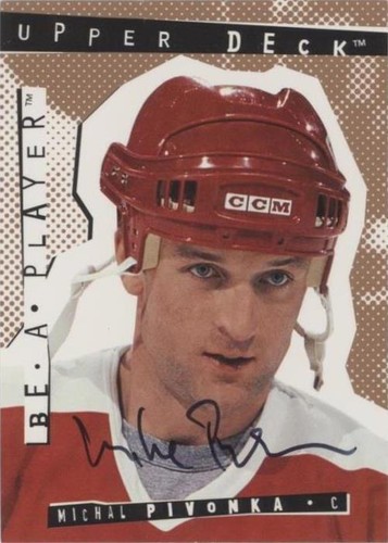 1994-95 Upper Deck Be a Player - Michal Pivonka #160