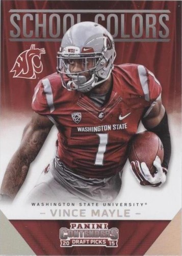 2015 Panini Contenders Draft Picks Vince Mayle #40