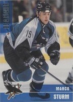 1999-00 In the Game Be A Player Memorabilia - Marco Sturm #248