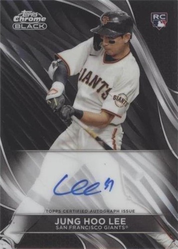 2024 Topps Chrome Black - Jung-Hoo Lee #CBA-JHL