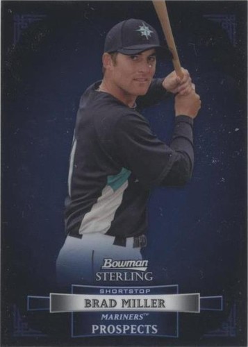 2012 Bowman Sterling - Brad Miller #BSP27